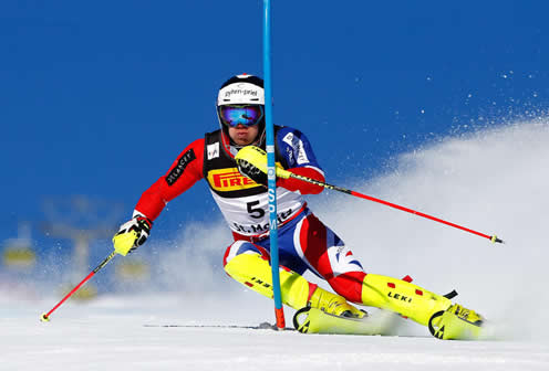 ski racing pic